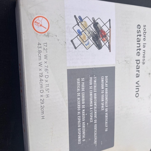 Neatfreak Table Top Walnut Wine Rack - Picture 4 of 6